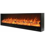 Sined amiata fireplace cheminee electrique encastrable et autoportante 180 cm avec 1500 w de puissance ...