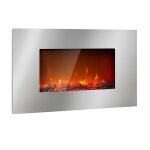Chemine electrique d'intrieur, chauffage electrique de 2000w, fausse chemine decorative avec effet ...