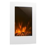 Klarstein chemine electrique d'intrieur, chauffage electrique de 2000w, fausse chemine decorative ...