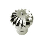 Mbm ? chapeau de chemin�e terminal de vent dn 230 ? acier inox 316 ? �paisseur 0, 5 mm ? temp�rature ...