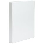 Chemise kangourou a4 4 anneaux 50mm - dos et couverture pochette - colour white - pardo