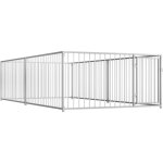 Helloshop26 - chenil ext�rieur cage enclos parc animaux chien d'ext�rieur pour chiens 100 cm