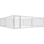 Helloshop26 - chenil extrieur cage enclos parc animaux chien extrieur pour chiens acier galvanis 4 ...