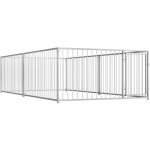 Vidaxl - chenil d'ext�rieur pour chiens 200 x 400 x 100 cm