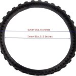 Chenilles en caoutchouc de rempla�ce�ment r0526100 ? compatible zodiac mx8 elite, mx6 elite, mx8, mx6 ...