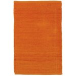 Chenille - tapis en coton extra - doux orange 85x55