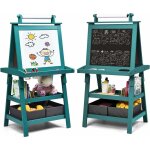 Costway - chevalet pour enfants 3 en 1 tableau de dessin magnétique double faces (tableau blanc + tableau ... Costway - chevalet pour enfants 3 en 1 tableau de dessin magnétique double faces (tableau blanc + tableau ...