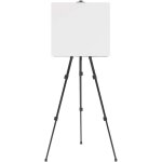 Chevalet d?exposition r�glable m�tal noir stable hauteur ajustable portable avec sac ? comfortxl