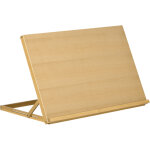 Chevalet de table - vinsetto - pour formats a2 - angle r�glable, pliante et portable - bois de h�tre ...