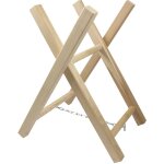 Chevalet de tron�onnage en bois h�tre / fr�ne ? longueur 63 cm ? stabilit� optimale pour d�coupe pr�cise ...