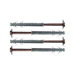 Cheville fixation chauffe - eau - diam�tre 14 mm - 135 mm - brique creuse - sachet de 4 - fischer