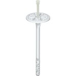 Cheville d'isolation � frapper avec clou plastique - faible profondeur ancrage 10 x 160 - bo�te de 200 ...