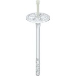 Cheville d'isolation � frapper avec clou plastique - faible profondeur ancrage 10 x 160 - bo�te de 200 ...