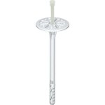 Cheville d'isolation � frapper avec clou plastique - faible profondeur ancrage 10 x 160 - bo�te de 200 ...