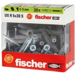 Cheville multimat ux 5x30 en boite de 30 unit�s - fischer