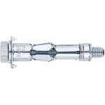 Cheville plaque platre avec vis tte hexagonale th m8x45 acier zingu - 100 pices