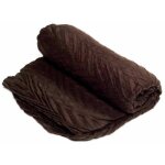 Chevron - plaid  motifs chevron chocolat 130x170