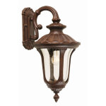 Chicago - petite lanterne murale ext�rieure � 1 lumi�re, bronze rouill�, patine ip44, e27 - elstead