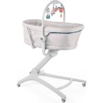 Chicco transat berceau 4 en 1 - baby hug - glacial