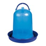 Abreuvoir bleu transparent 8l