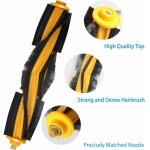 Chiffon brosse filtre de rechange ensemble d'accessoires pour robot aspirateur ecovacs n8 n8 + n8 pro ...
