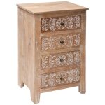 Chiffonnier shirel manguier 4 tiroirs atmosphera créateur d'intérieur Chiffonnier shirel manguier 4 tiroirs atmosphera créateur d'intérieur