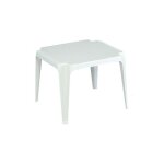 Table en r�sine pour b�b� blanc 55x50 progarden