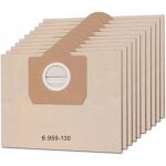 Choyclit lot de 10 sacs d'aspirateur pour karcher 6. 959 130. 0 wd3 wd3p mv3 a2204 a2254 a2604 sacs filtrants ...
