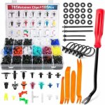 Choyclit - 890 pi�ces rivet clips plastique, clips voiture, rivet plastique fixation de protection pour ...