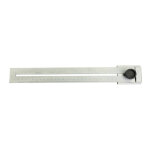 Acier au carbone outils de mesure, 0 - 300mm plage de mesure jauge de marquage, rgle de ligne coulissante, ...