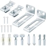 Kit de réparation de quincaillerie pour portes pliantes, quincaillerie pour portes de placard de 3 / ... Kit de réparation de quincaillerie pour portes pliantes, quincaillerie pour portes de placard de 3 / ...