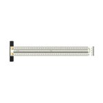 Travail du bois scribe type t rgle trou rgle de perage outil de mesure diy outil de mesure (400 mm ...