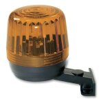 Feu clignotant led hiltron pour portails automatiques 230v orange lux230a