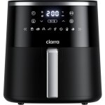 Ciarra - friteuse sans huile 5l 1500w 8 programmes prdfinis temprature rglable commande tactile cdaf1a ...