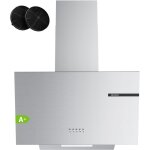 Ciarra hotte aspirante inclinée 60cm 600m³ / h evacuation ou recyclage cd6765as Ciarra hotte aspirante inclinée 60cm 600m³ / h evacuation ou recyclage cd6765as