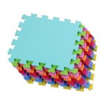 Mediawave store - cigioki tapis de jeu de puzzle color� modulaire 40 pcs 30x30 cm mousse eva