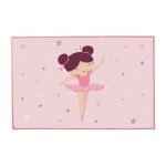Fun house danseuse ballerine tapis 120 x 80 cm