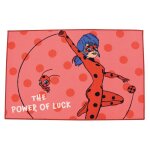 Fun house miraculous tapis ladybug 120 x 80 cm