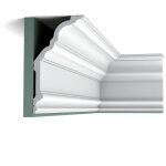 Orac - c340 corniche plafond polyurthane decor luxxus - 25, 5x13. 5x200cm (h x p x l) - moulure dcorative ...