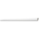 Saarpor - decosa cimaise melissa - polystyrne extra dur - blanc - 25 mm - long. 2 m - 10 pces (=20 m) ...