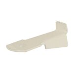 Cime - lot de 20 taquets pour cr�maill�re, acier blanc