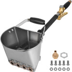 Ciment mortier pistolet � pulverisation, machine a crepir avec 4 trous de pulverisation, pulverisateur ...