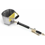 Ciment mortier pistolet � pulv�risation tr�mie pistolet, 4 jet hopper pl�tre b�ton ciment pulv�risateur ...