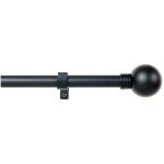 Cintacor - kit barre de rideau anneau extensible de 110 à 200cm noir stor planet. Cintacor - kit barre de rideau anneau extensible de 110 à 200cm noir stor planet.