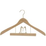 Cintre galb� combin� bois naturel luxor lieutenant 45cm mondex