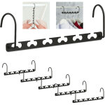 Cintre magique, lot de 6, horizontal, vertical, pour un gain de place, 26 cm, organisateur en métal, ... Cintre magique, lot de 6, horizontal, vertical, pour un gain de place, 26 cm, organisateur en métal, ...