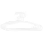 Cintres en plastique x 6 pour enfant blanc 28. 5x13. 8 cm Cintres en plastique x 6 pour enfant blanc 28. 5x13. 8 cm