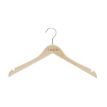 Mondex - cintre luxor princess plat naturel verni 41 cm