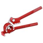 Cintreuse manuelle 3 en 1 pour tubes en cuivre et flexibles de frein, diam�tre 6 - 8 - 10 mm, 180�, rouge ...