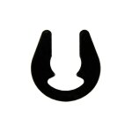 Circlips en u pour pieces cuisson petit electromenager. . .